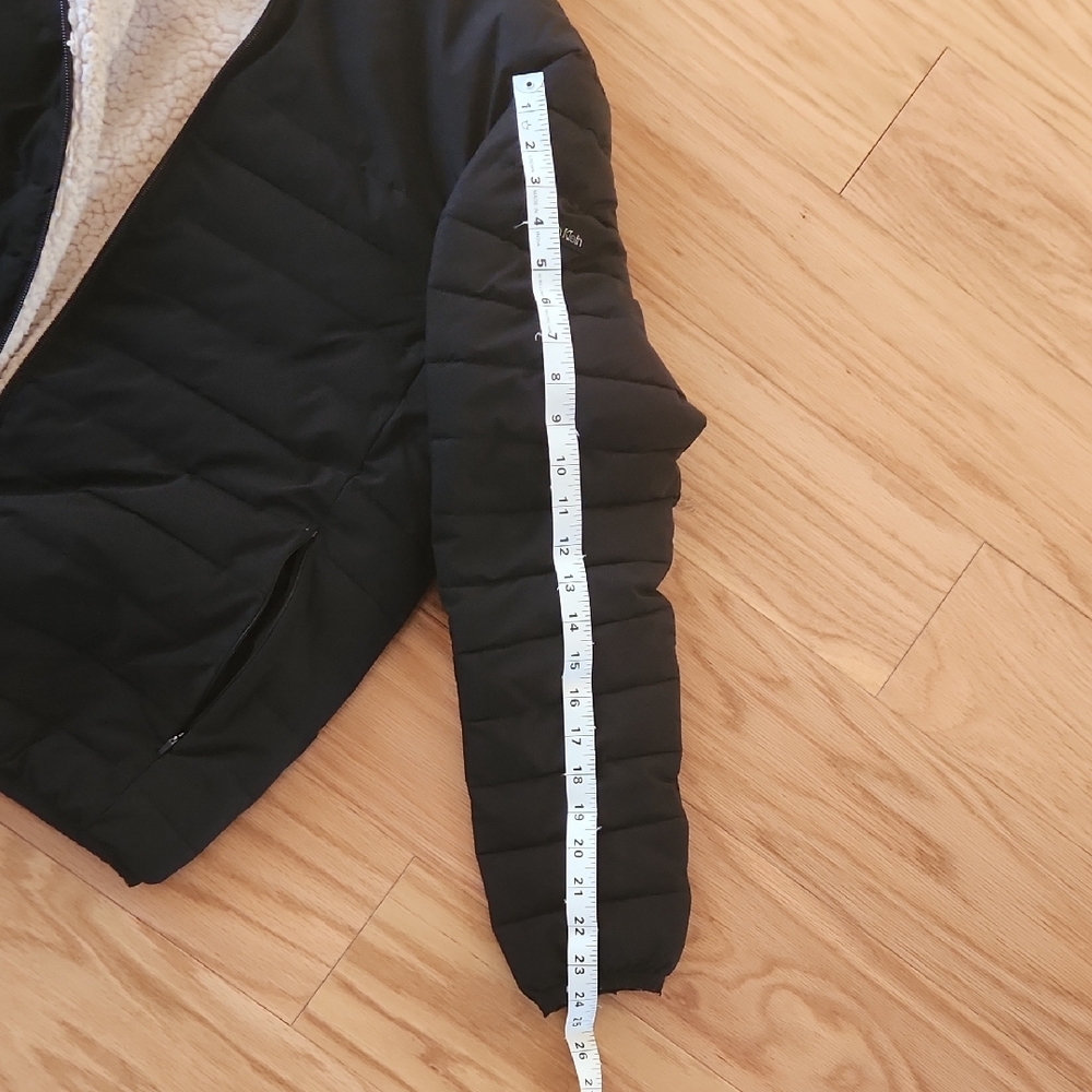 Calvin Klein Infinite stretch water resistant jacket With hood Black Small - Picture 9 of 17